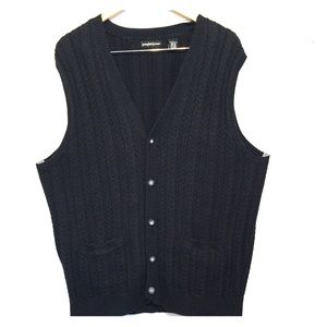 Joseph&Lyman sweater vest size L 100% cotton